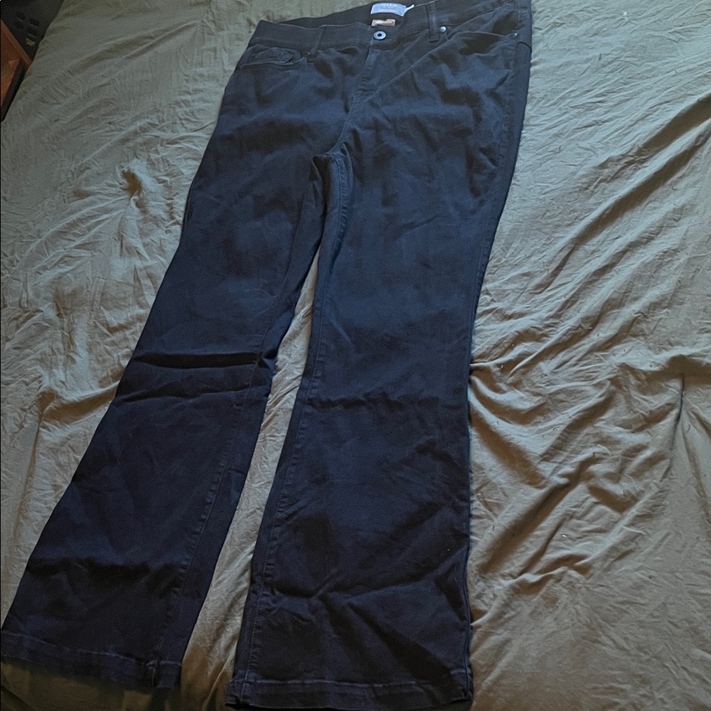 Torrid Wide Leg Black Denim Jeans - Picture 5 of 6